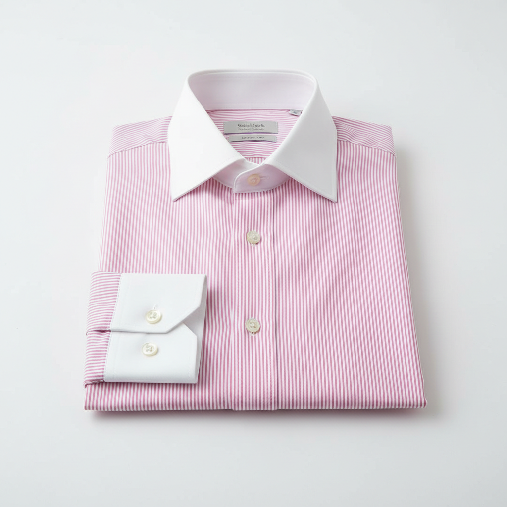 White Rosé two-tone shirt